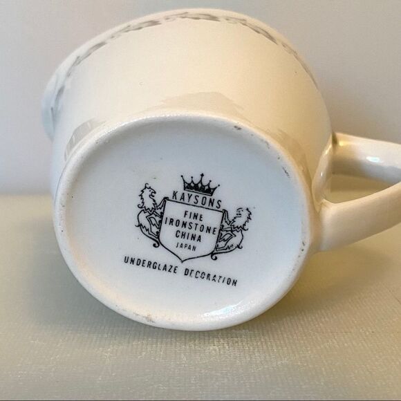 Kaysons MCM Leaf Creamer Ironstone China - Picture 5 of 5